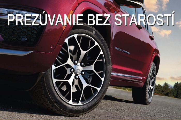 Veľké jarné prezúvanie Jeep