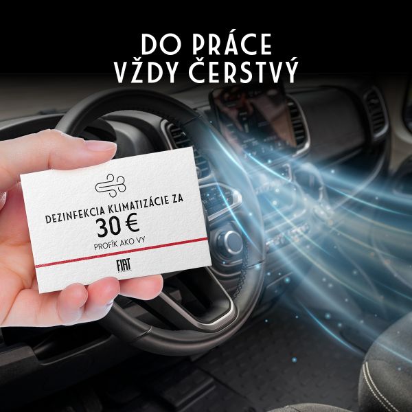 FIAT PROFESSIONAL Dezinfekcia klimatizácie