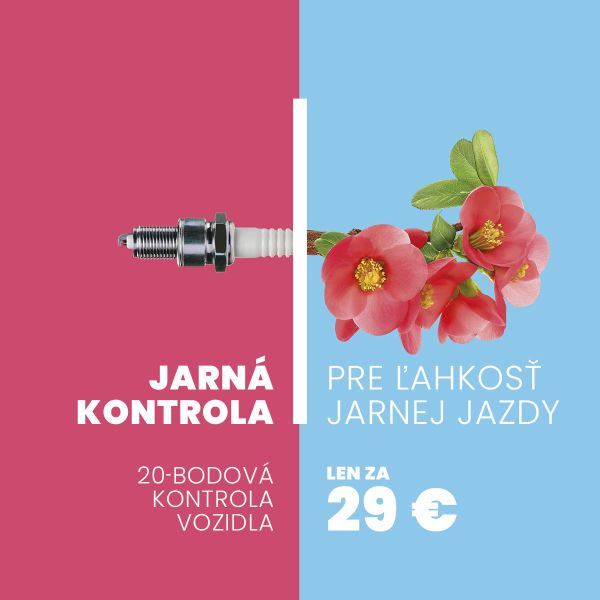 Jarná kontrola s darčekom