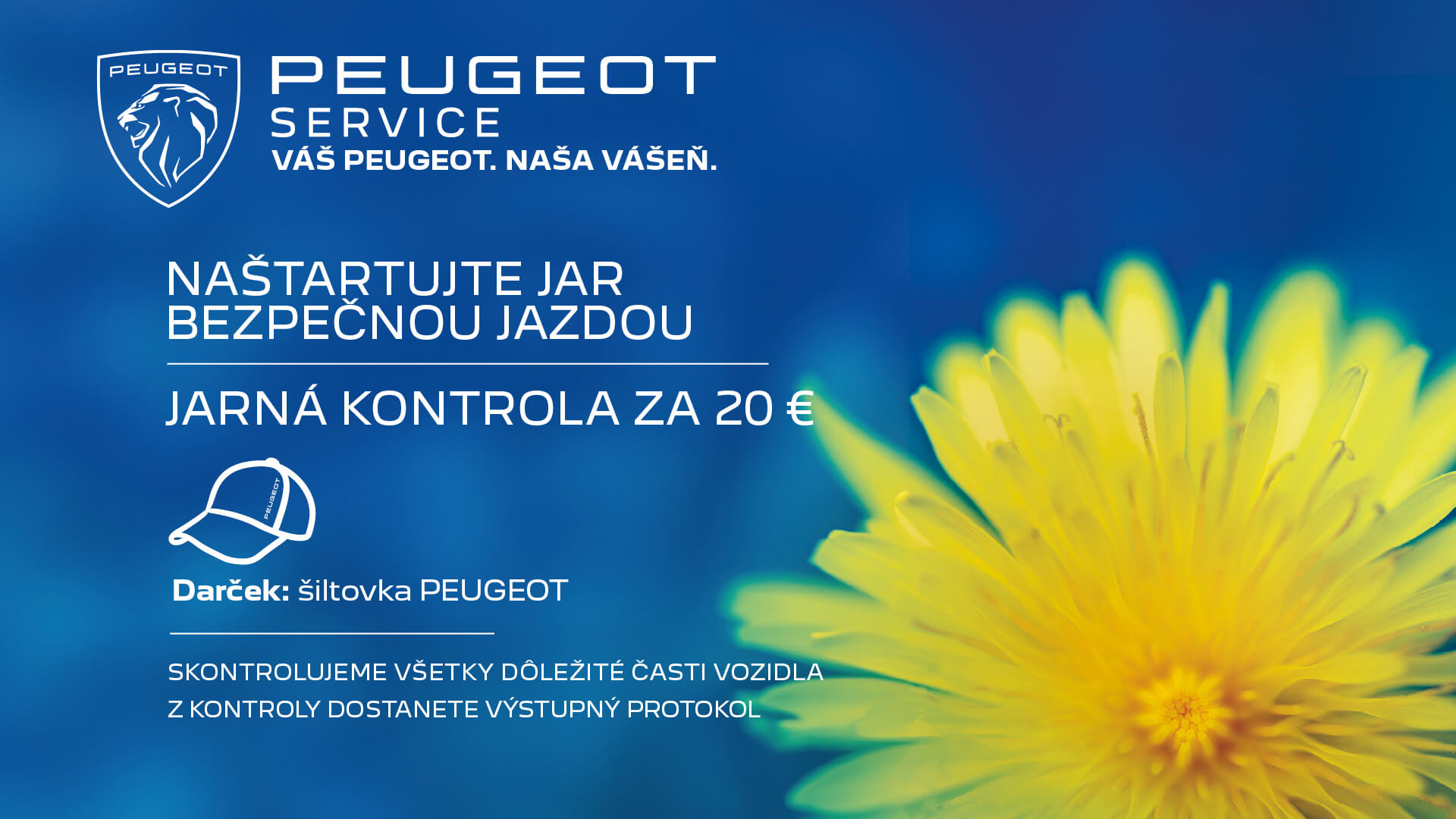 Jarná kontrola s darčekom