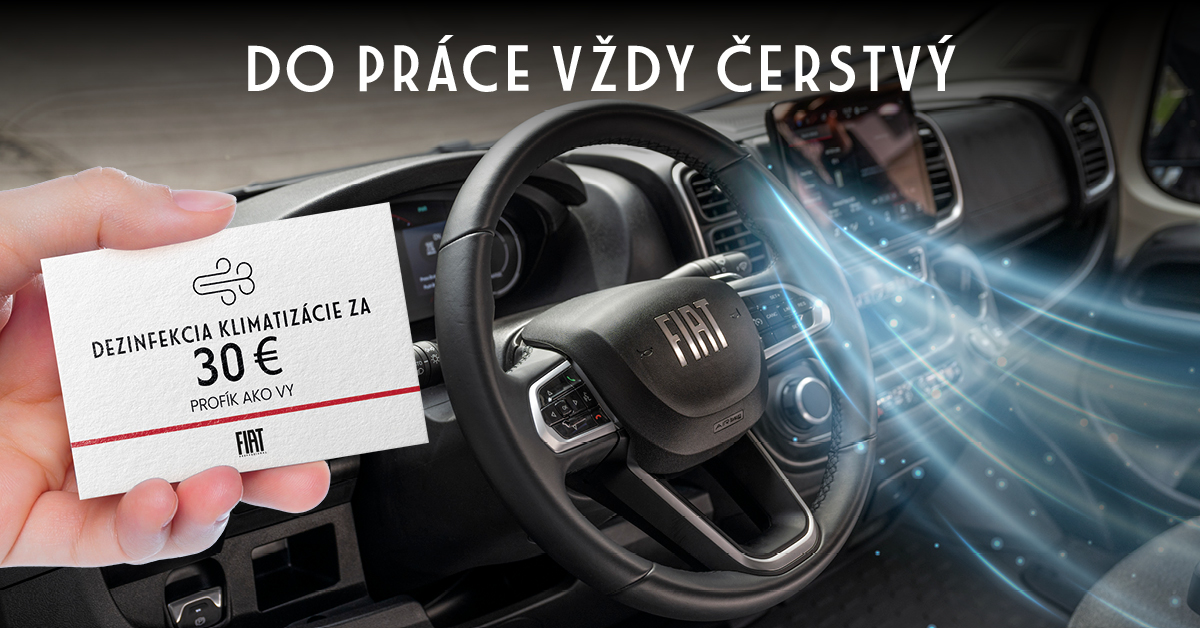 FIAT PROFESSIONAL Dezinfekcia klimatizácie